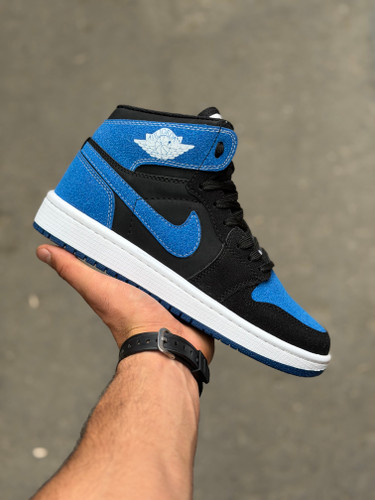 کتونی Air Jordan ساقدار آبی رویال